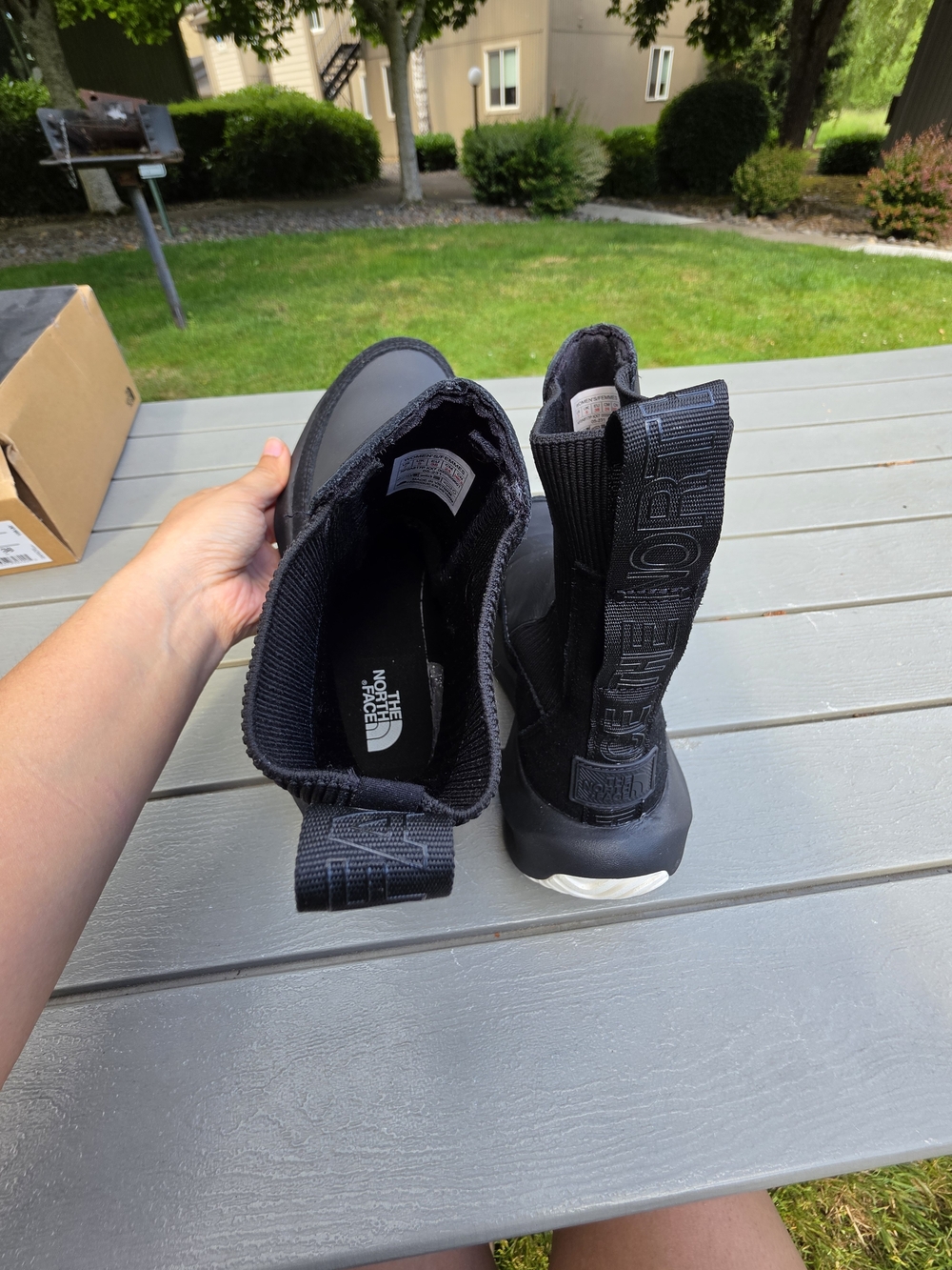 The North Face Women's Halseigh ThermoBall Lace WP Boots - Picture 6 of 10